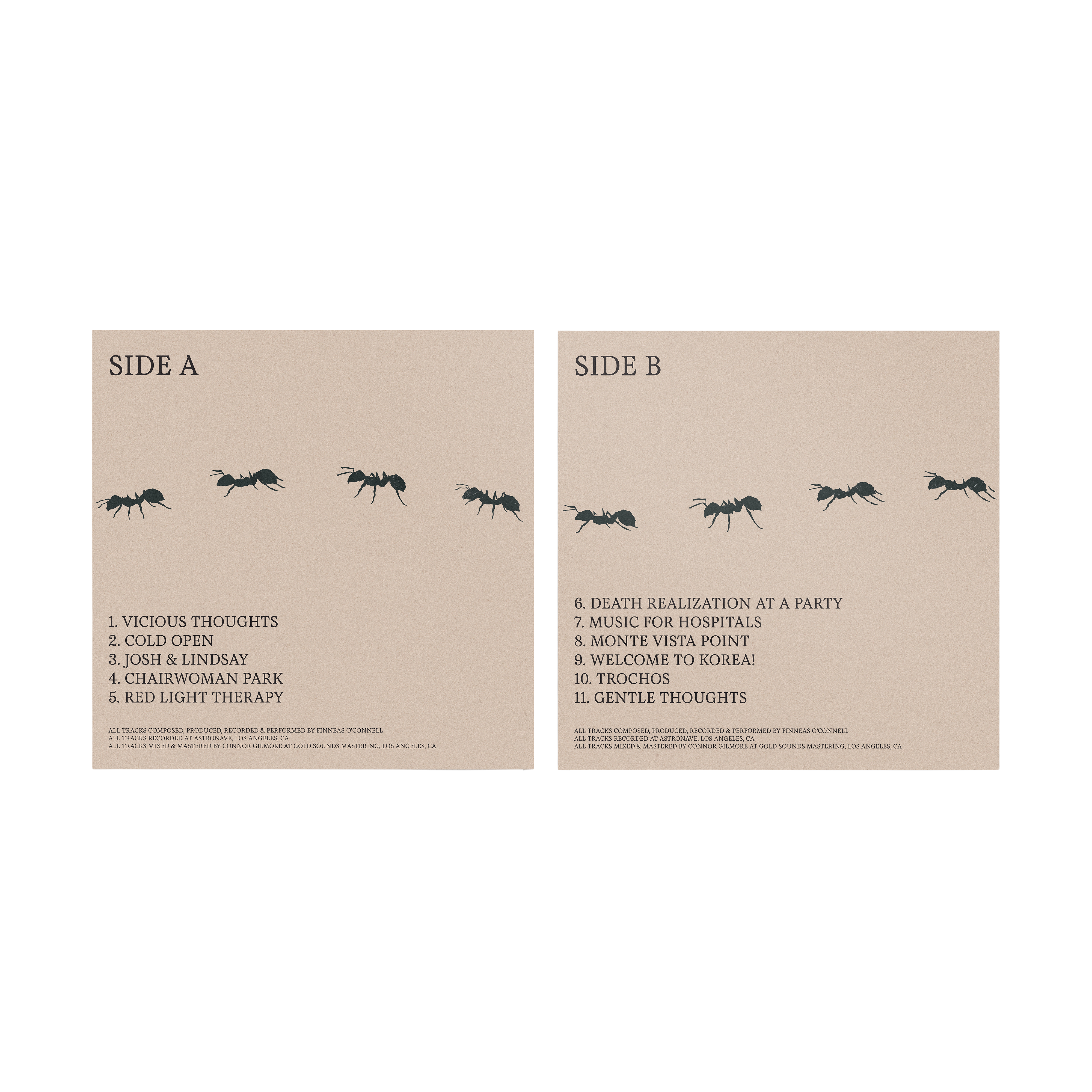 BEEF Season 2 Original Soundtrack Sleeve
